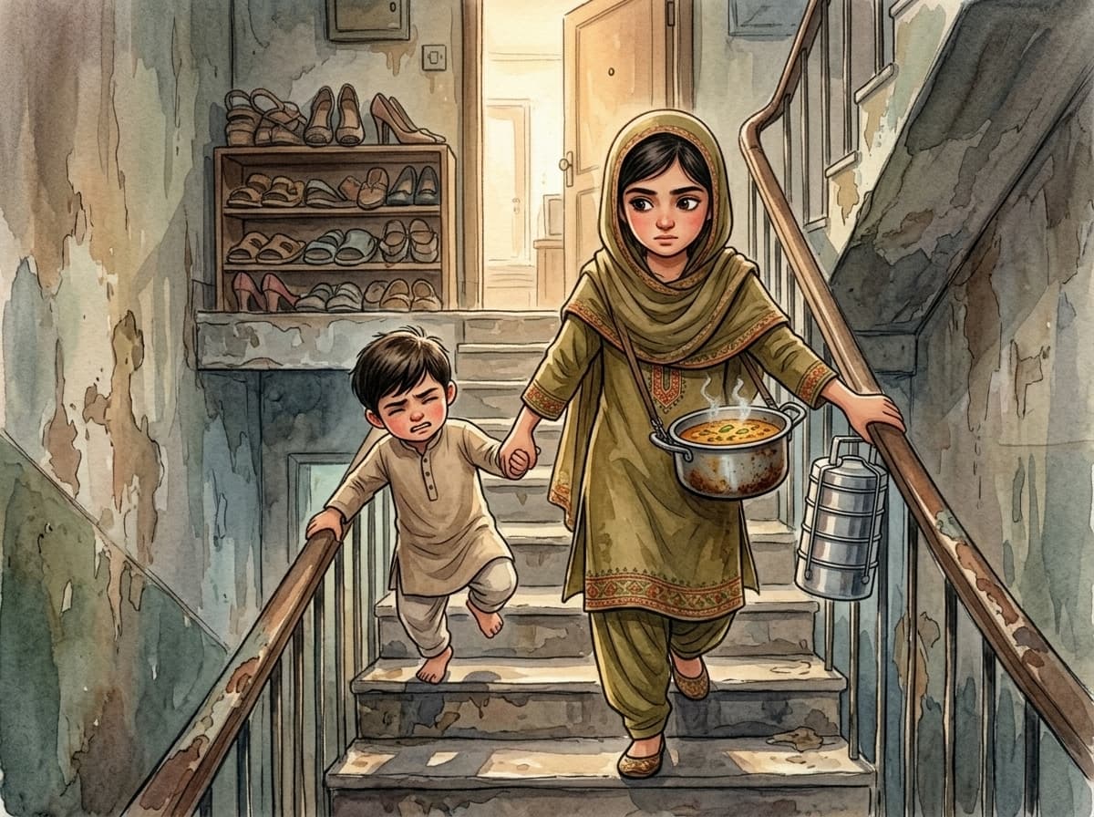 The Stairwell on Tariq Road